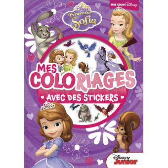 Princesse Sofia Princesse Sofia Mes Coloriages Avec Stickers - 