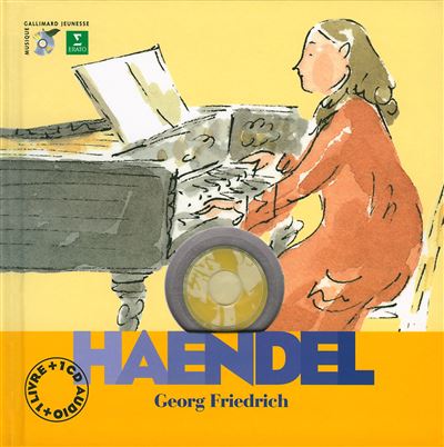 Georg Friedrich Haendel - Mildred Clary - Livre CD