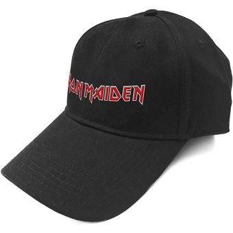 Casquette Baseball Logo Iron Maiden Noir