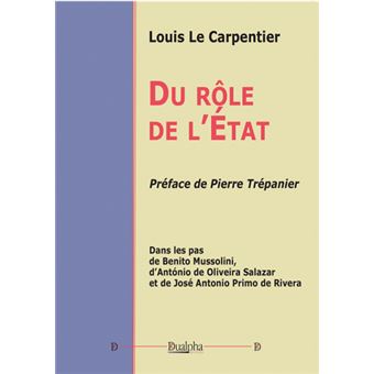 Du rôle de l'État