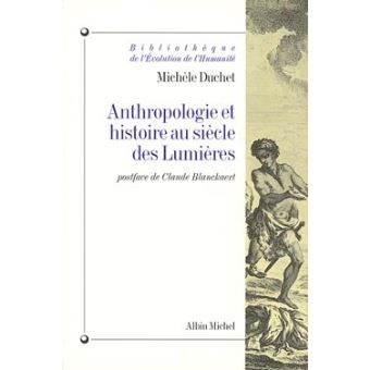 Anthropologie et histoire au siècle des lumières - 1
