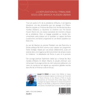 La répudiation du tribalisme sous l'ère Barack Hussein Obama