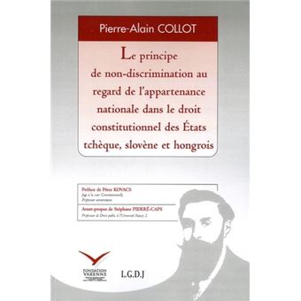 Le principe de non-discrimination au regard de l'appartenance nationale dans le