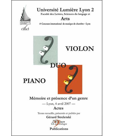 Duo violon-piano