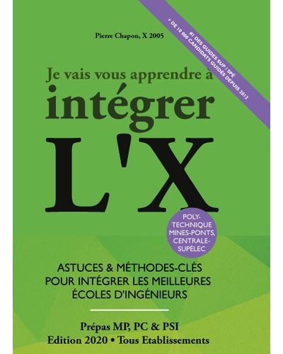 Je vais vous apprendre à intégrer l'X