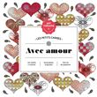 Les petits carrés d'Art-thérapie Avec amour
