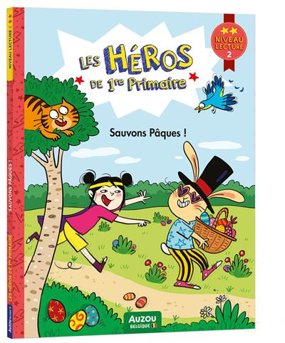 LES HEROS DE 1RE PRIMAIRE:  NIVEAU 2 - SAUVONS PAQUES !