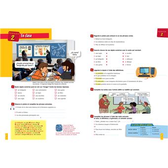 Espagnol 5e - LV2 (A1 vers A2)