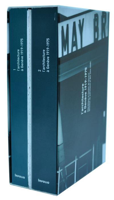 Coffret 2vol L'Architecture à Genève 1919-1975 - Jean-Marc Lamuniere - Coffret