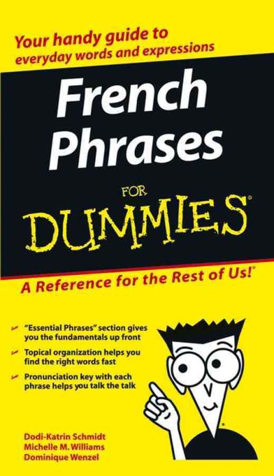 French phrasebook for dummies