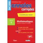 Annales corrigées Vuibert Bac Mathématiques S obligatoire et spécialité