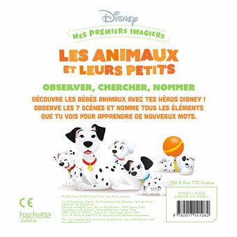 DISNEY BABY - Mes Premiers Imagiers - Les Animaux et leurs petits