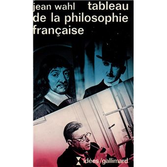 Tableau de la philosophie française