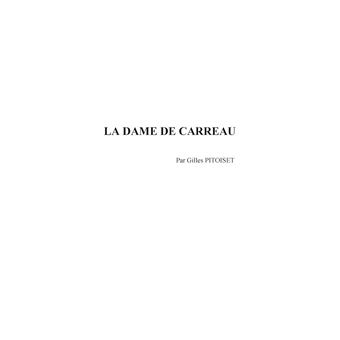La dame de carreau