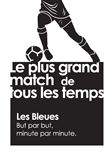 Les bleuesbut par but, minute par minute