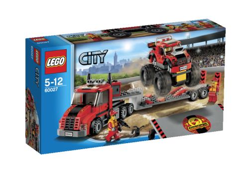 Lego&reg; City 60027 Le Camion De Transport Du Monster Truck