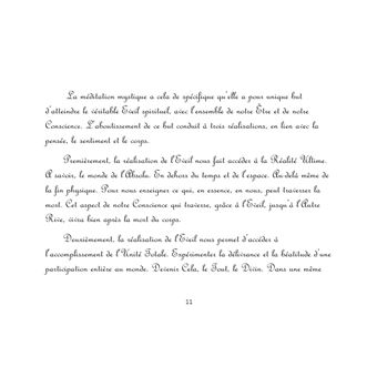 La méditation mystique, les secrets de sa pratique