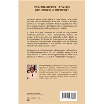 Essai sur la théorie et la pratique du renseignement opérationnel