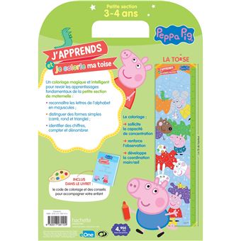 Ma toise à colorier - PEPPA PIG, petite section (3-4 ans)