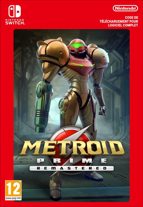 Code de téléchargement Metroid Prime Remastered Nintendo Switch