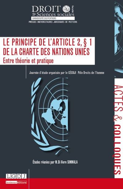 Le principe de l'article 2 § 1 de la charte des nations unies Entre ...