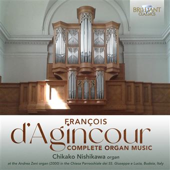 D Agincour-Complete Organ Music - CD