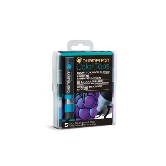 Set de 5 embouts d'encre Chameleon Couleurs modernes