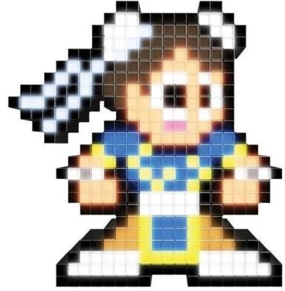 PDP Pixel Pals Street Fighter Chun-li Light up Display 011