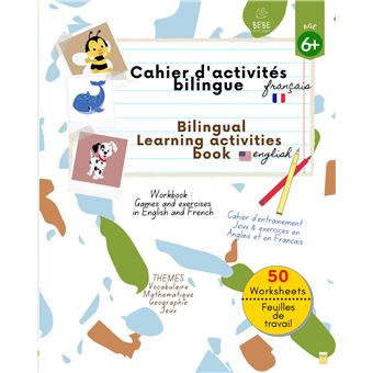 Cahier d'activités bilingues pour enfants