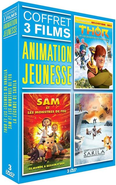 Coffret Animation jeunesse DVD