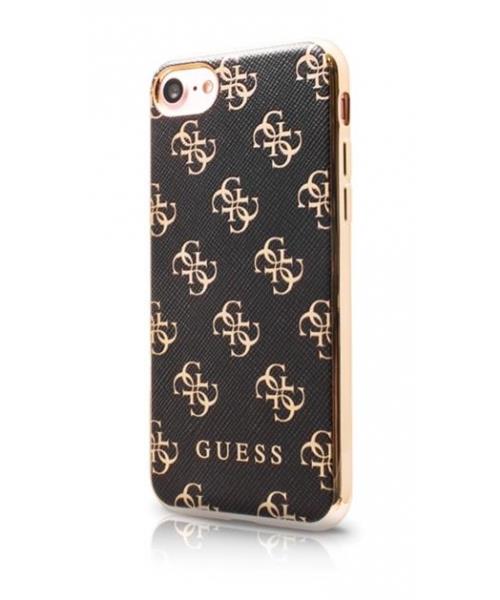 Guess Soft Tpu Case 4G Black Gold Iphone 7