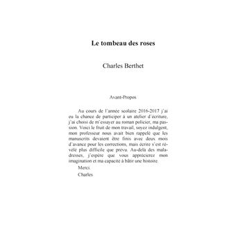 Le tombeau des roses