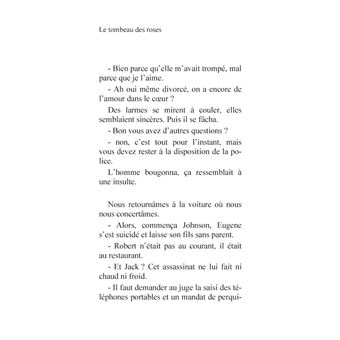 Le tombeau des roses