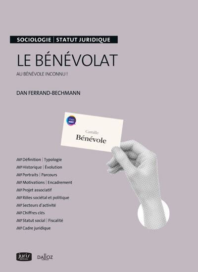 Le bénévolat. Au bénévole inconnu !