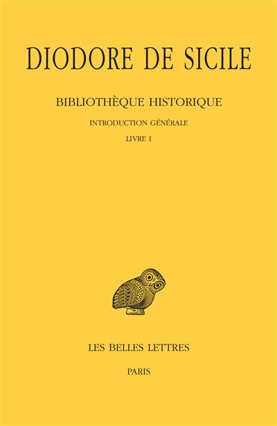 Bibliotheque historique,1:introduction generale l.1