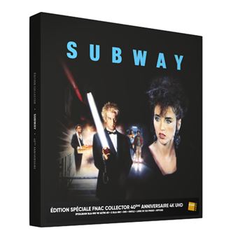 Subway Édition Limitée Numérotée Collector Spéciale Fnac Steelbook Blu-ray 4K Ultra HD - 1