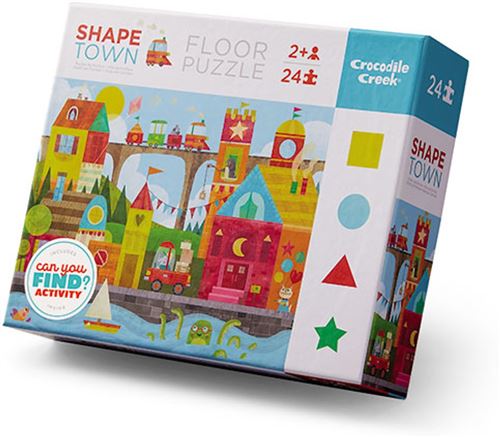 24pc early learning/shape town