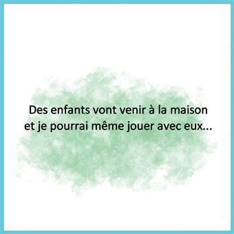 Ma maman va être nounou