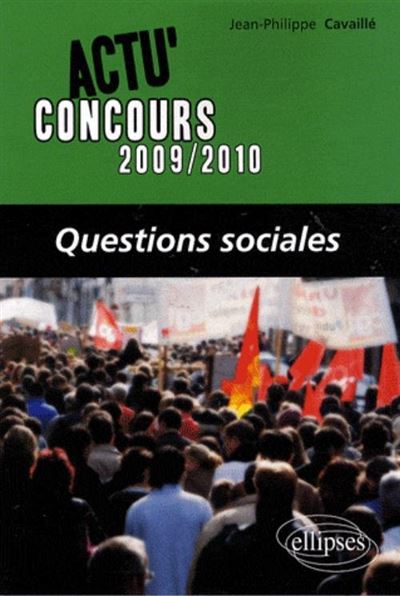 Questions sociales - Jean-Philippe Cavaillé - broché