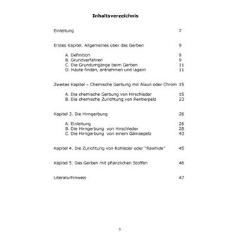 Gerben mit natürlichen und chemischen Stoffen