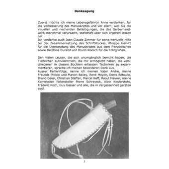 Gerben mit natürlichen und chemischen Stoffen