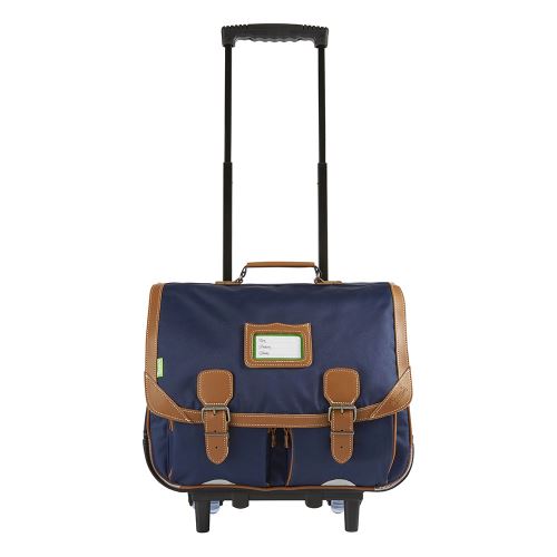 Cartable Tann's Trolley Oslo 41 cm Bleu marine