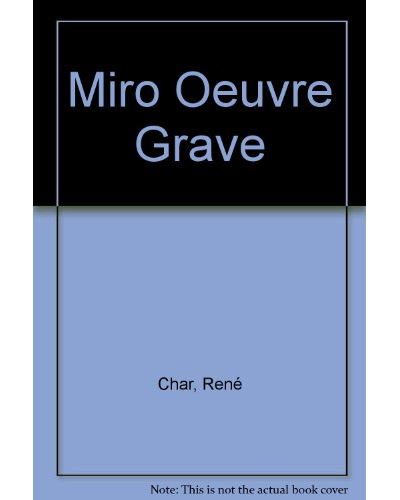 Miro oeuvre gravee
