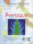Comptes rendus academie des sciences physique tome 8 fasc 10