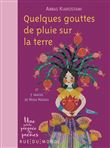 Quelques gouttes de pluie sur la terre