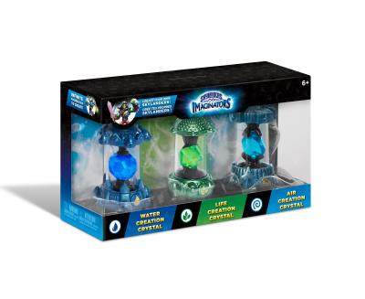 Pack 2 Skylanders Imaginators 3 Crystaux Magique + Tech + Vivant Vague 1