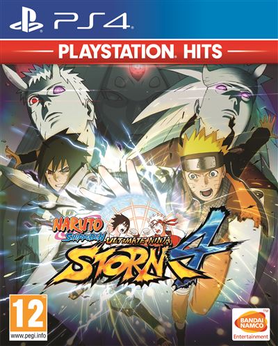 Pochette avant du jeu Naruto Shippuden Ultimate Ninja Storm 4 Playstation Hits PS4