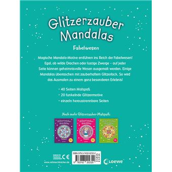 GLITZERZAUBER-MANDALAS - FABELWESEN