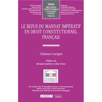 Le refus du mandat impératif en droit constitutionnel français
