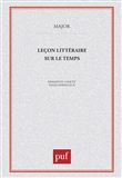 Leçon littéraire sur le temps
